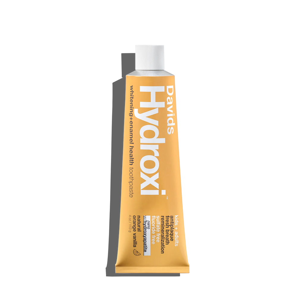 Davids Kids/Adults Premium Toothpaste With Hydroxyapatite Orange Vanilla – 113 g