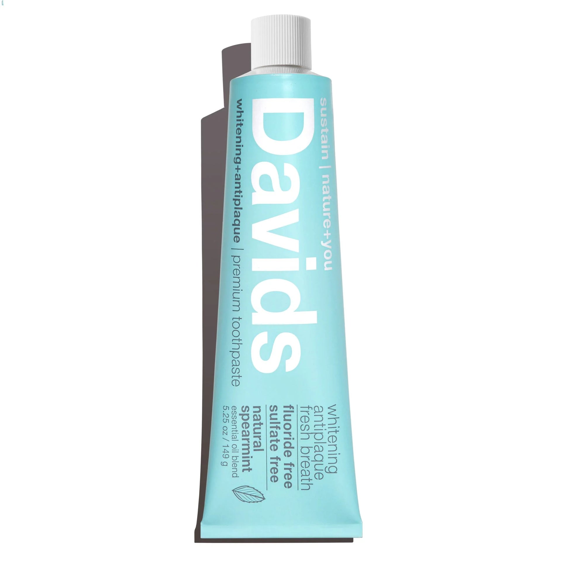 Davids Premium Natural Toothpaste Spearmint – 149 g