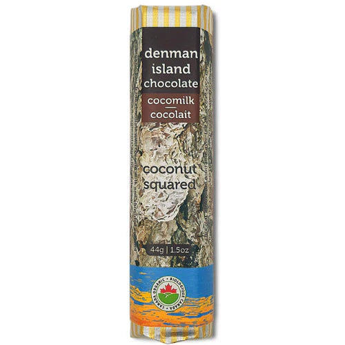 Denman Island Chocolate Coconut Squared Bar – 44 g