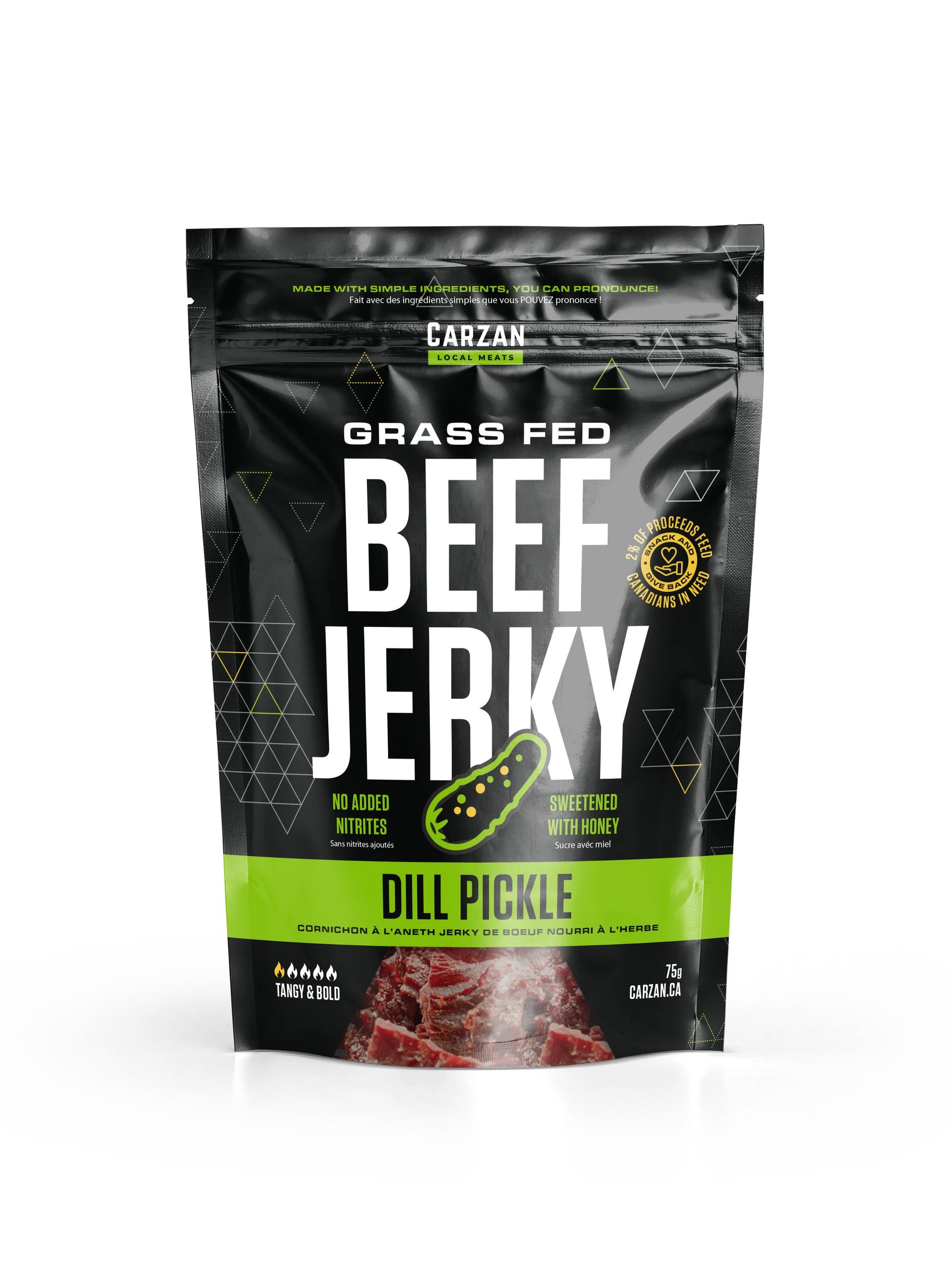 Cazan Dill Pickle Beef Jerky – 70 g