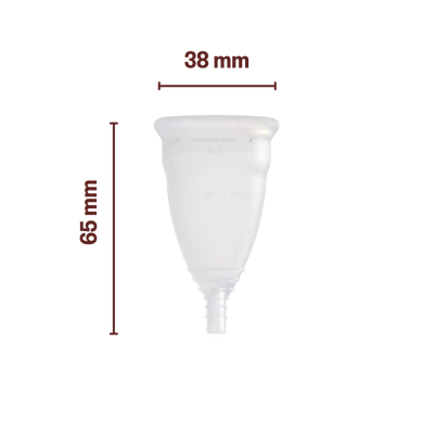 DivaCup Model 0 Menstrual Cup – 22 mL