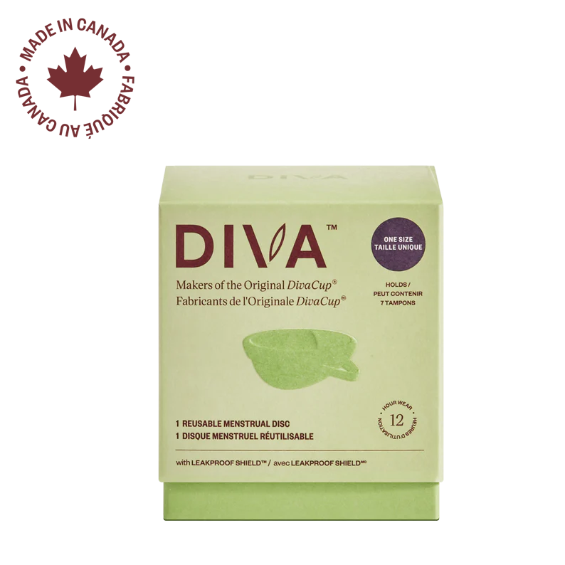 Diva Disc Reusable Menstrual Disc – 36 mL