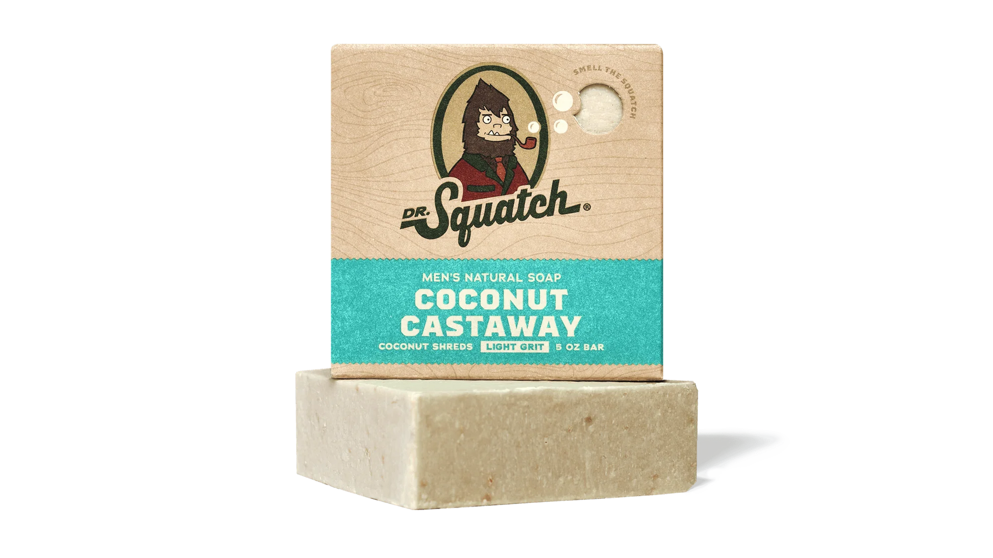 Dr. Squatch Coconut Castaway Bar Soap – 5 oz