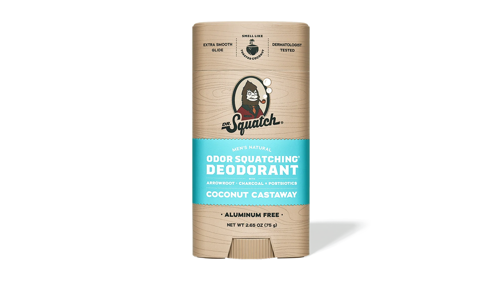 Dr. Squatch Coconut Castaway Deodorant – 2.65 oz