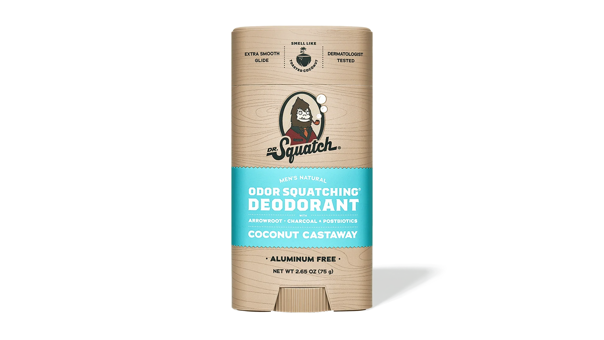 Dr. Squatch Coconut Castaway Deodorant – 2.65 oz