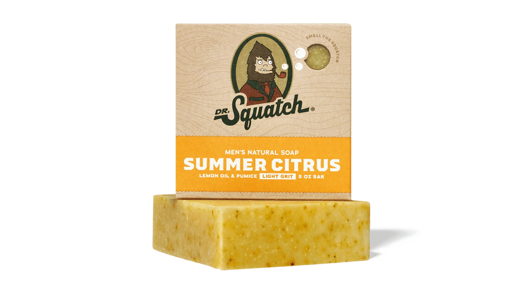 Dr. Squatch Summer Citrus Bar Soap – 5 oz