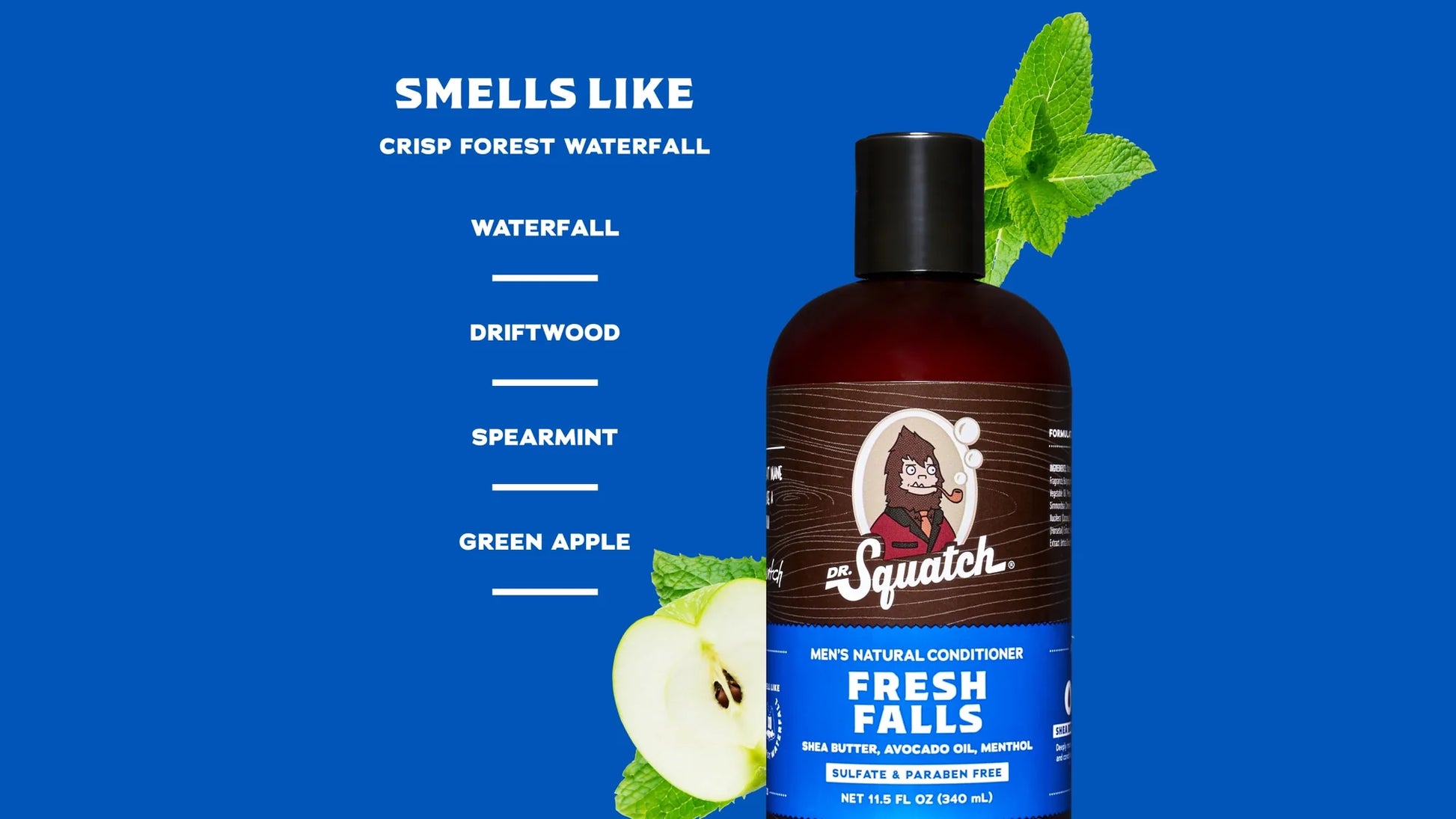 Dr. Squatch Fresh Falls Conditioner – 12 oz