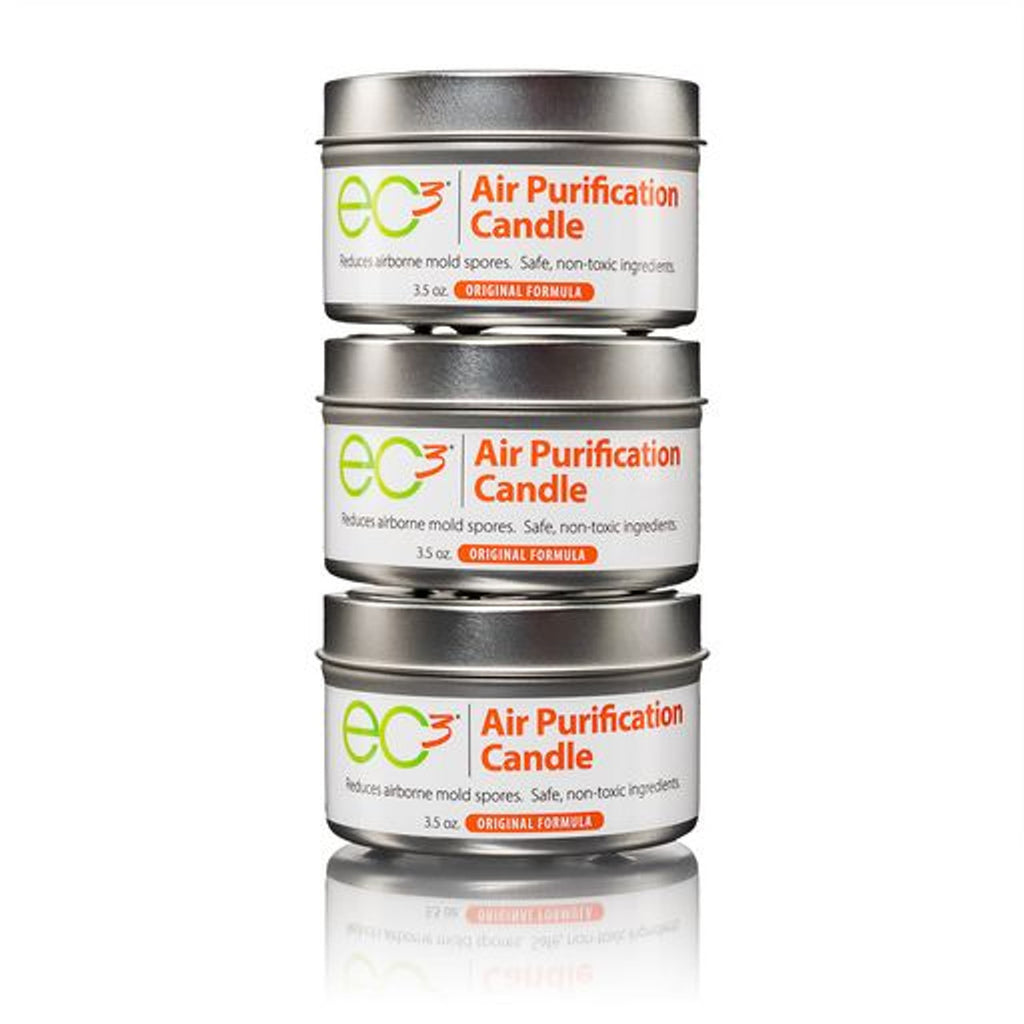 EC3 Air Purification Candle – 3 Pack (3.5 OZ Each)