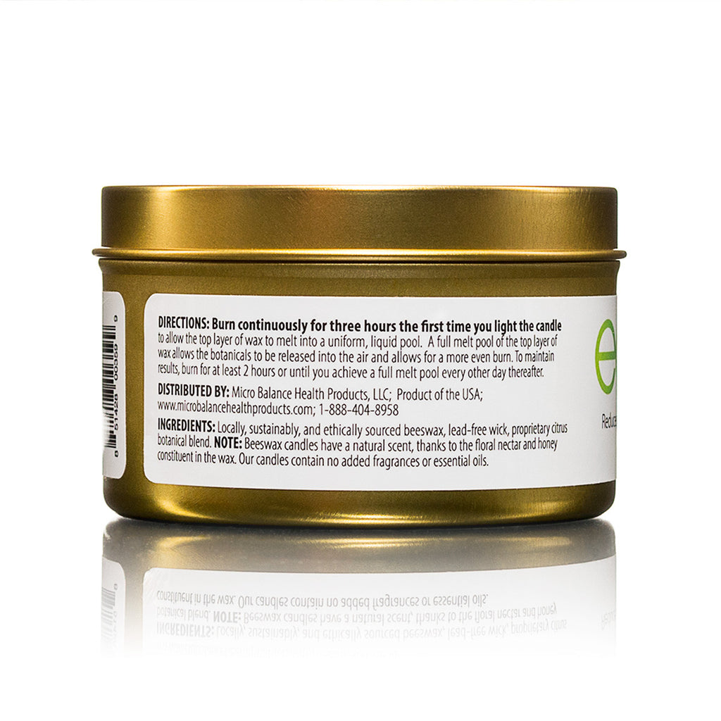 EC3 Air Purification Candle Beeswax Formula – 6 OZ