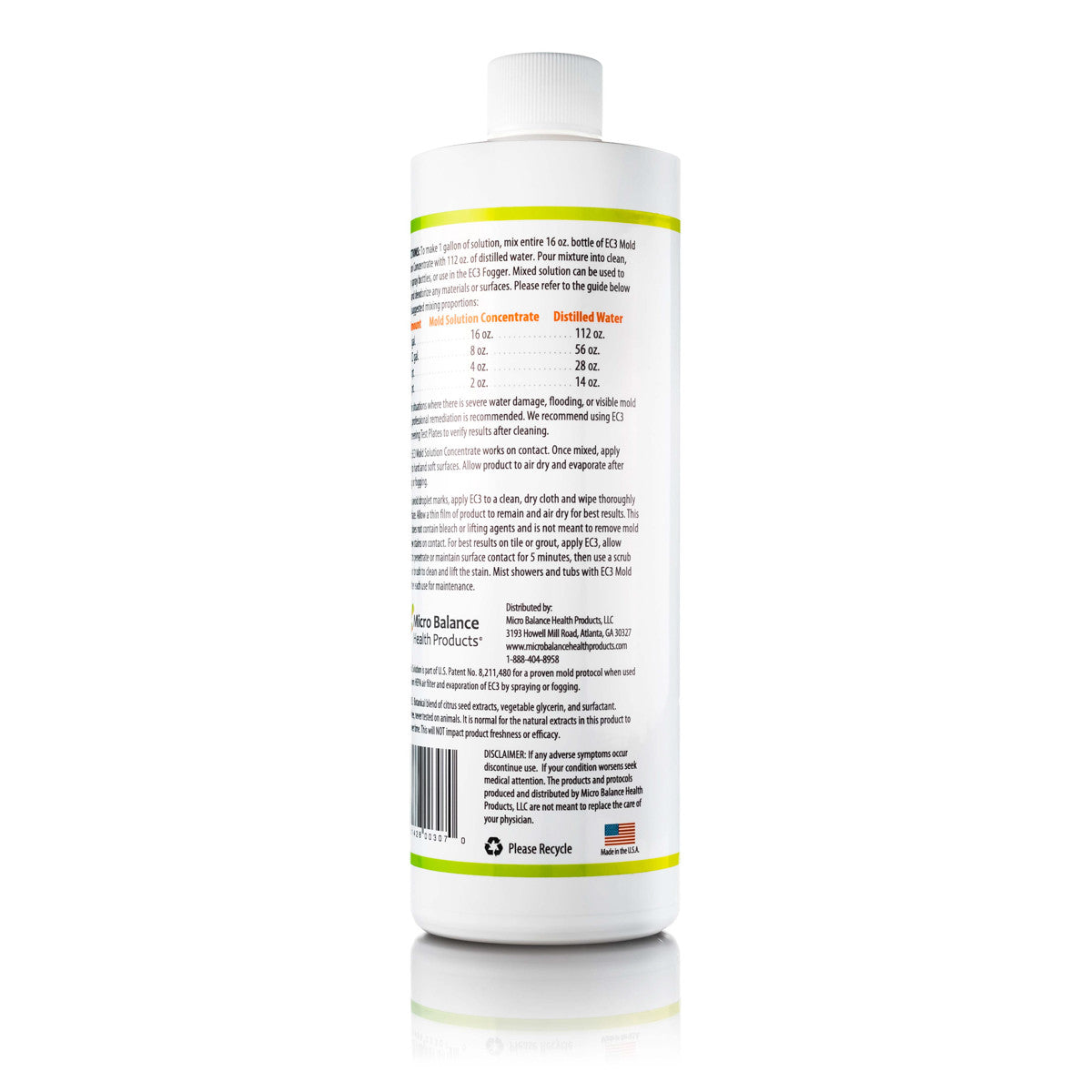 EC3 Mold Solution Concentrate – 16 fl oz