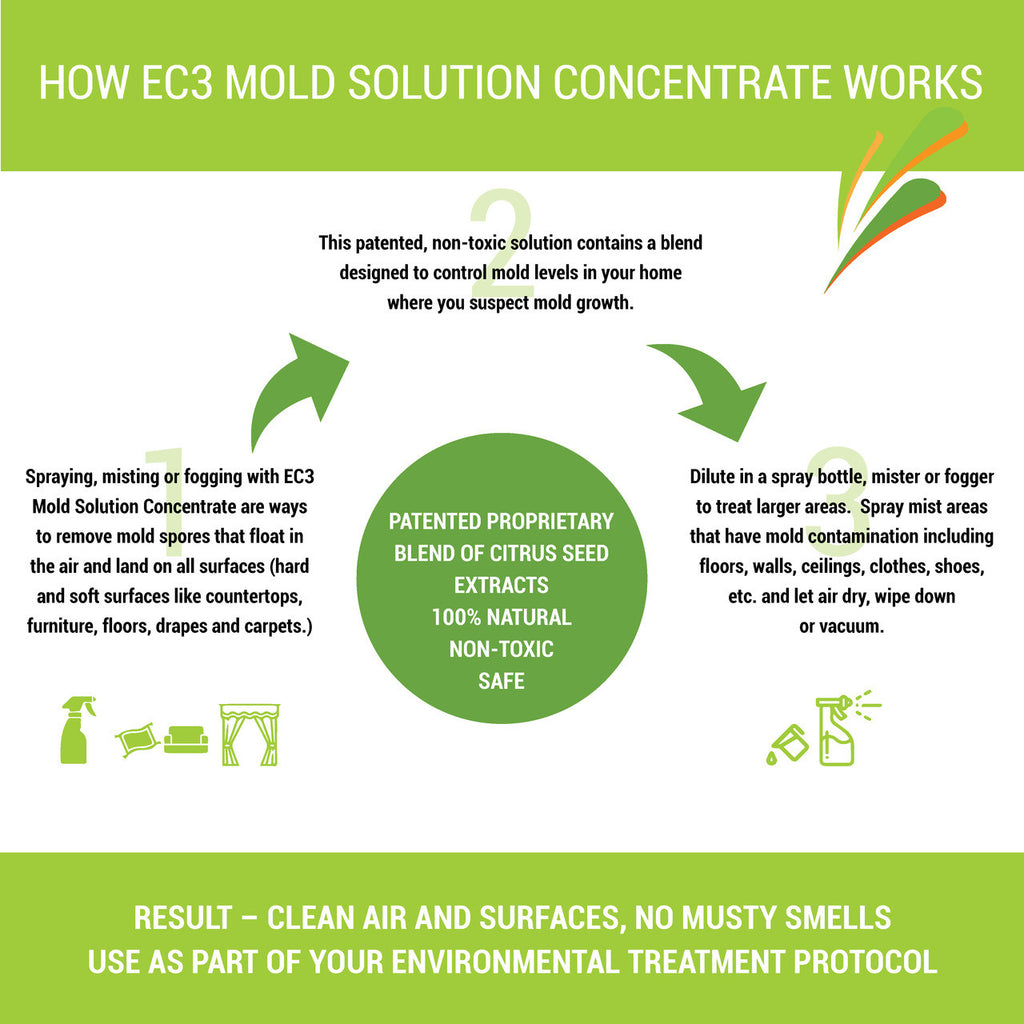 EC3 Mold Solution Concentrate – 16 fl oz