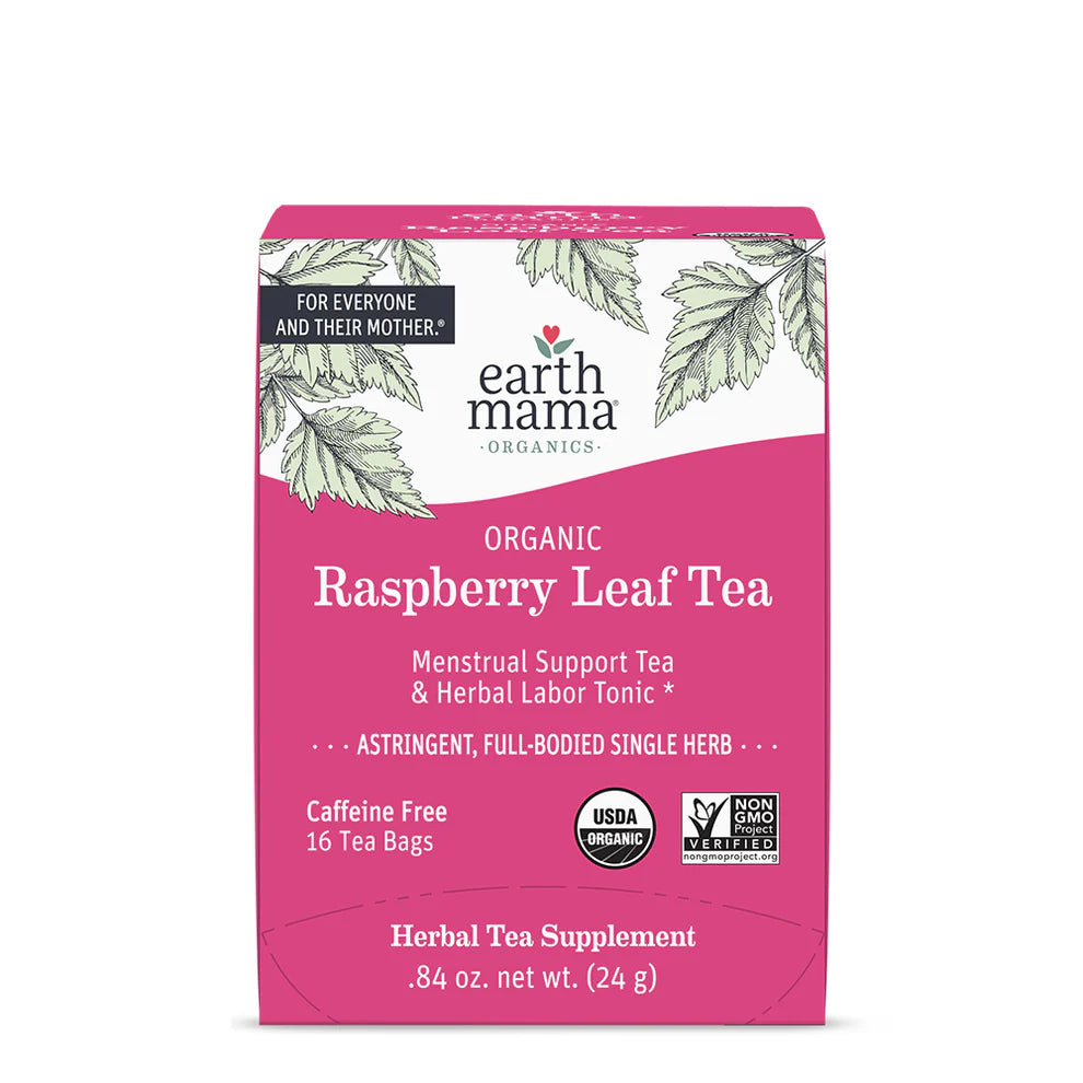 Earth Mama Organic Raspberry Leaf Tea – 16 Tea Bags