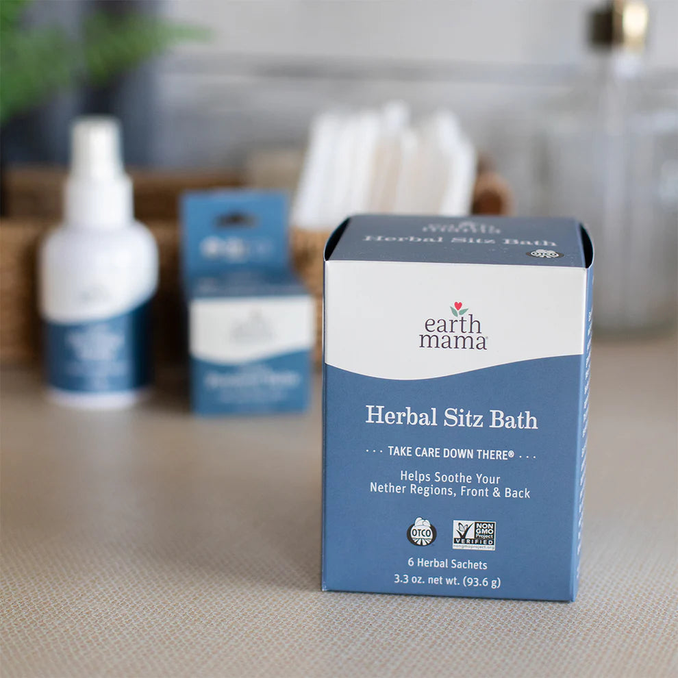 Earth Mama Herbal Sitz Bath – 6 Sachets
