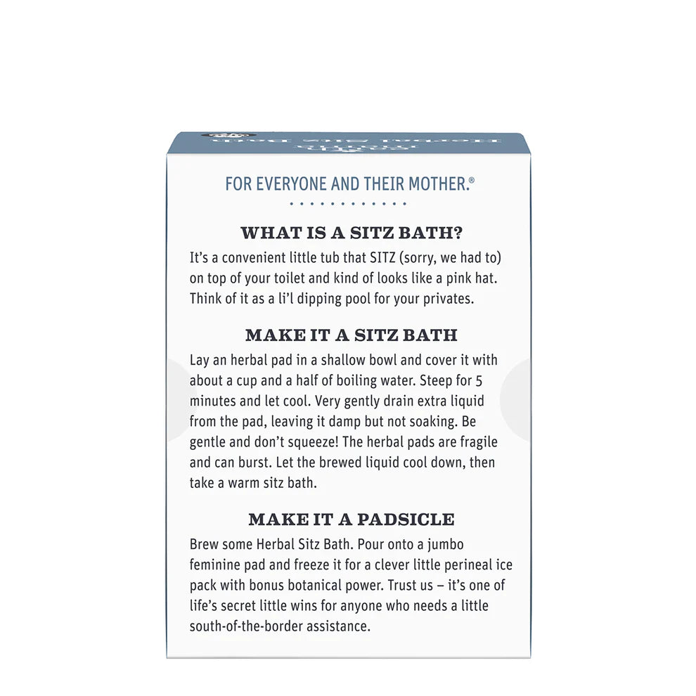 Earth Mama Herbal Sitz Bath – 6 Sachets