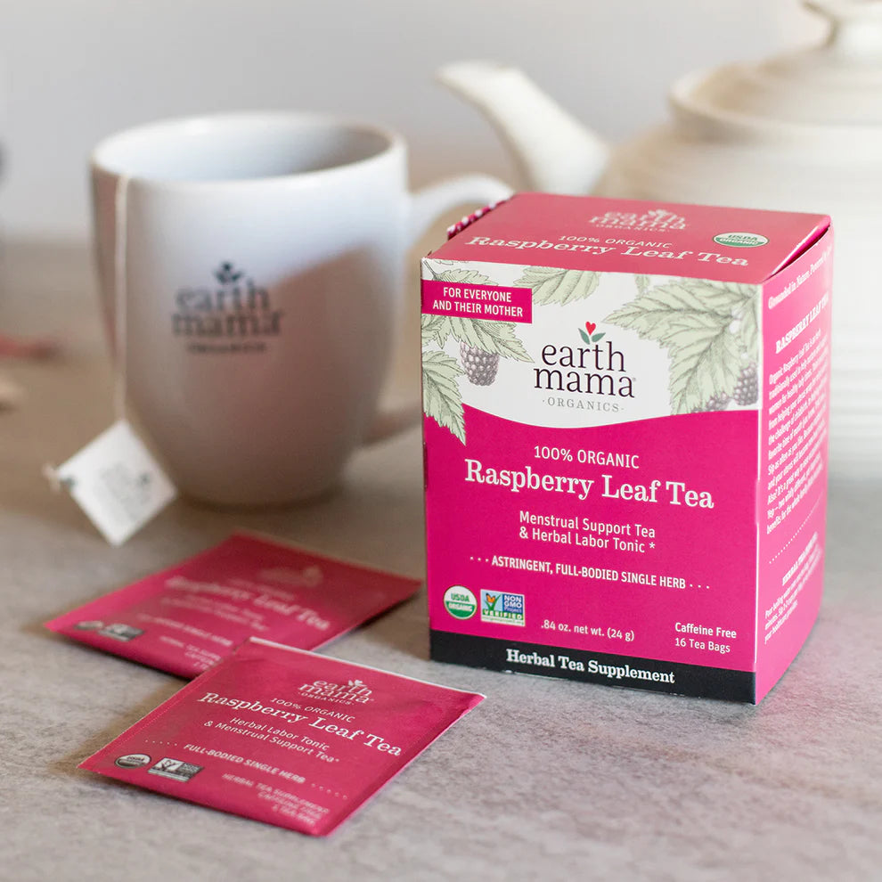 Earth Mama Organic Raspberry Leaf Tea – 16 Tea Bags