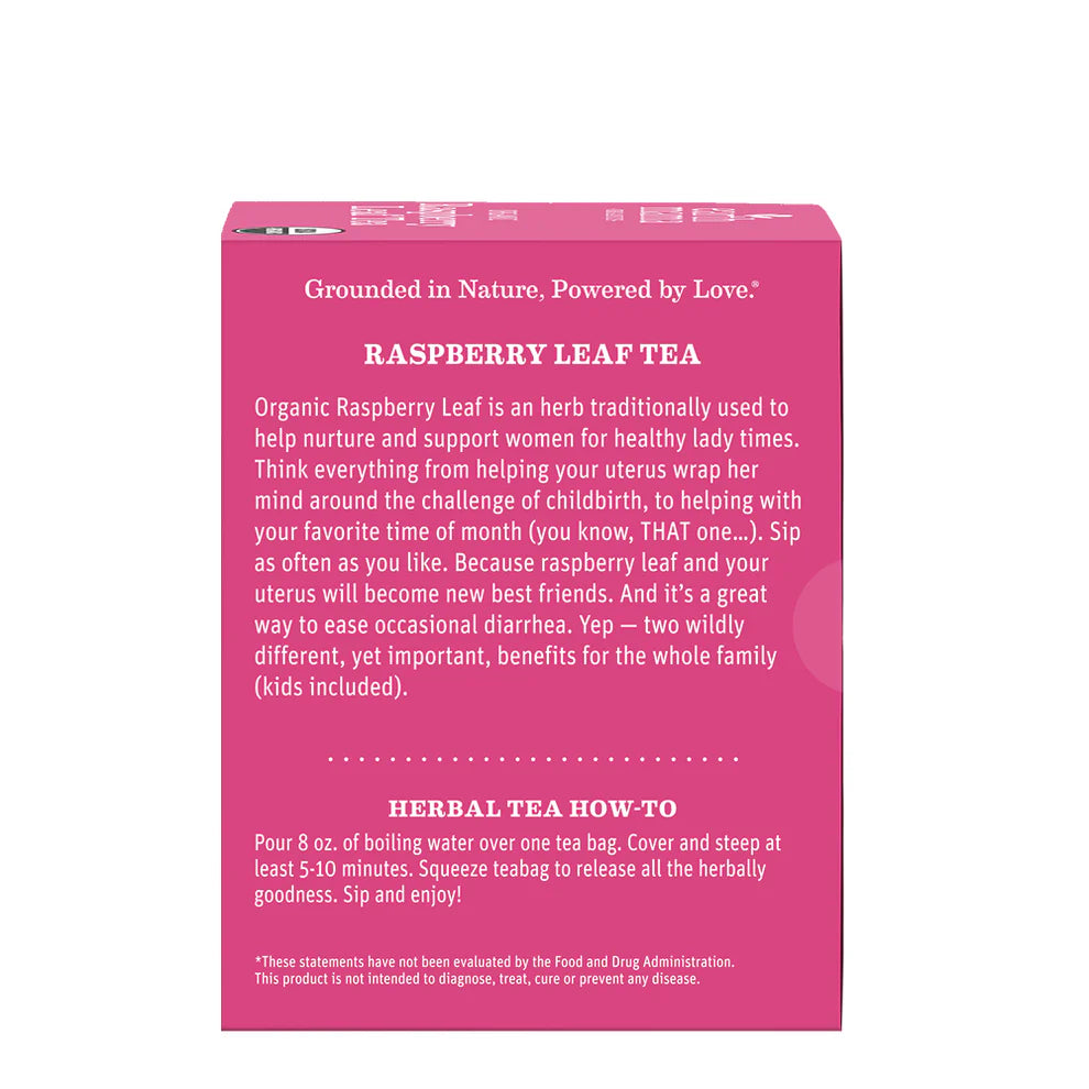 Earth Mama Organic Raspberry Leaf Tea – 16 Tea Bags