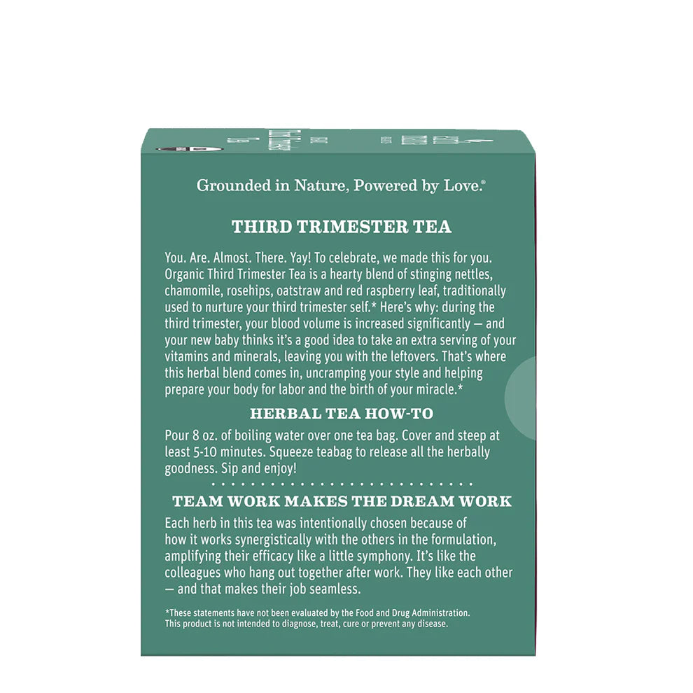 Earth Mama Organic Third Trimester Tea – 16 Tea Bags