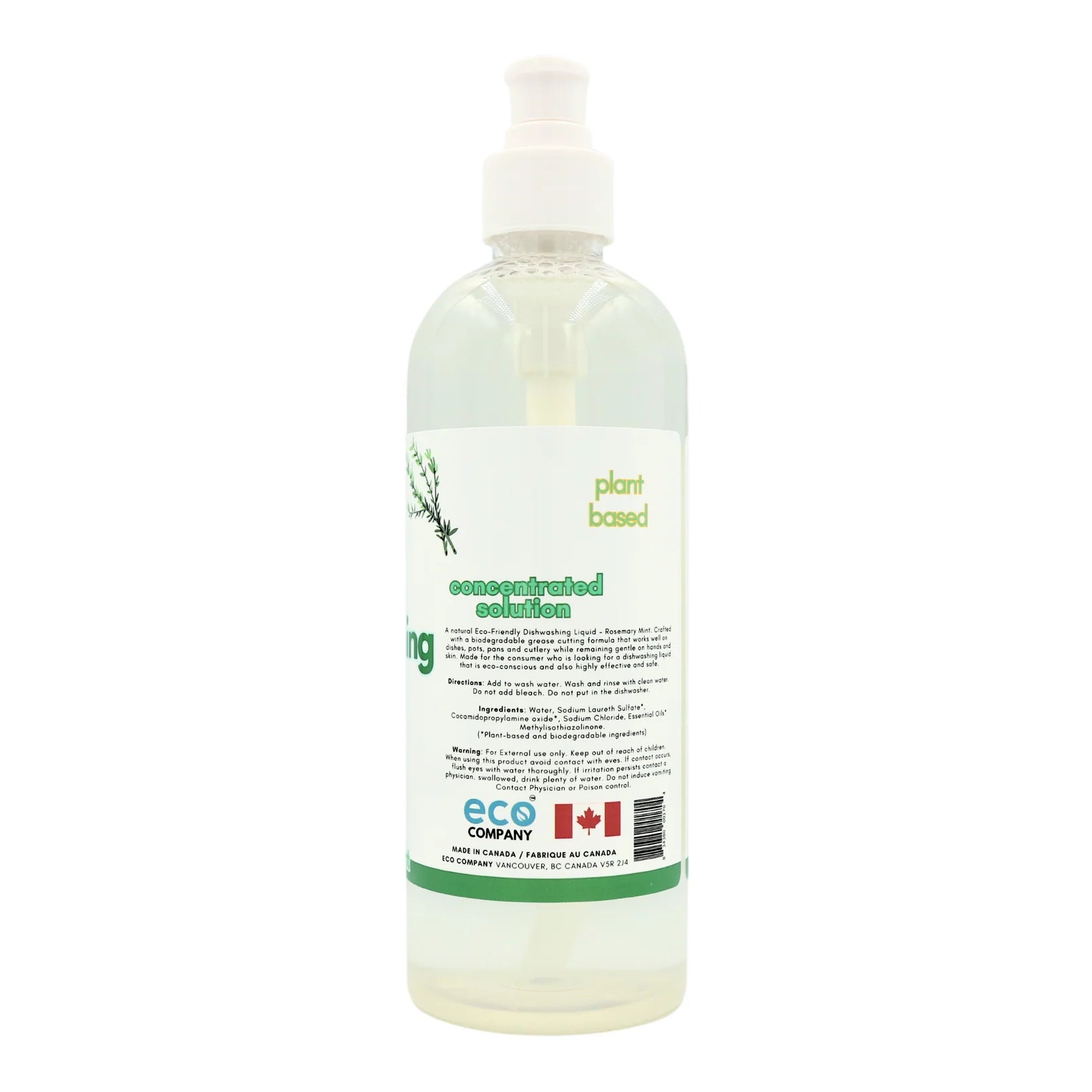 Eco Company Dishwashing Liquid Rosemary Mint – 500 mL