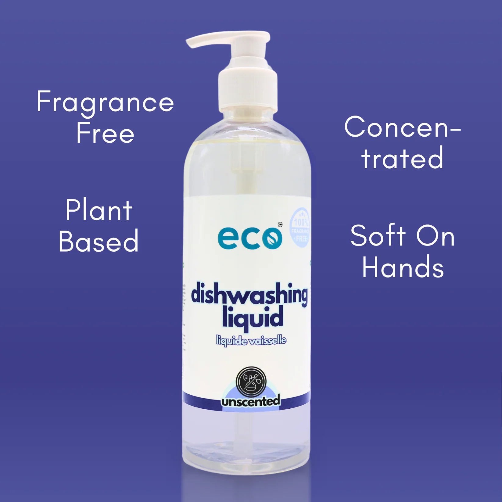 Eco Company Dishwashing Liquid Unscented – 500 mL