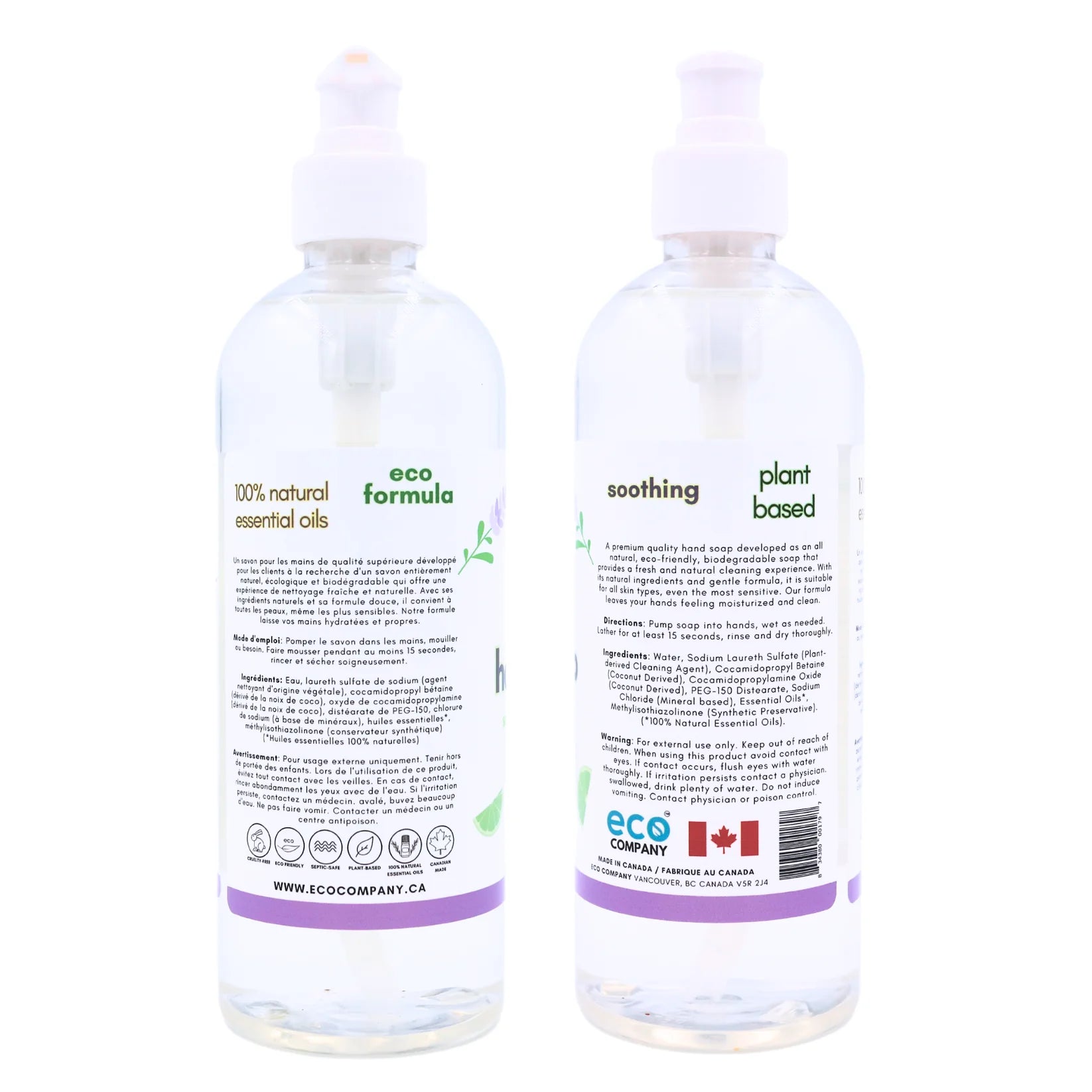 Eco Company Hand Soap Lavender Lime – 500 mL