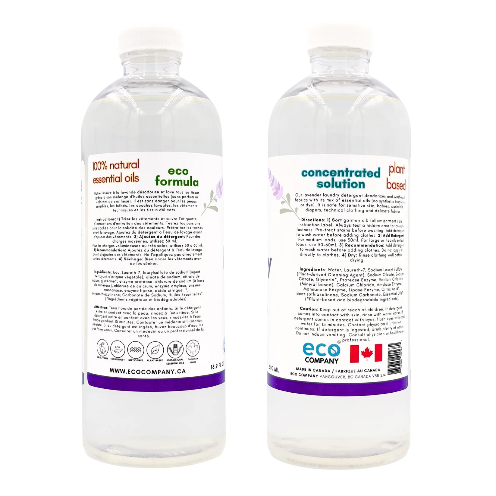 Eco Company Laundry Soap Lavender – 500 mL