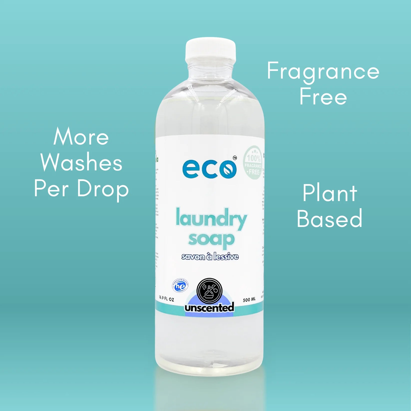 Eco Company Laundry Soap Unscented – 500 mL