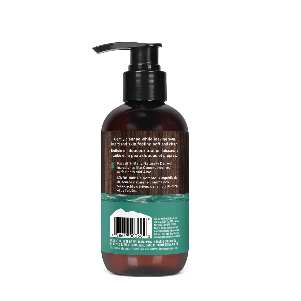 Every Man Jack Beard + Face Wash – Sea Salt - 200 mL