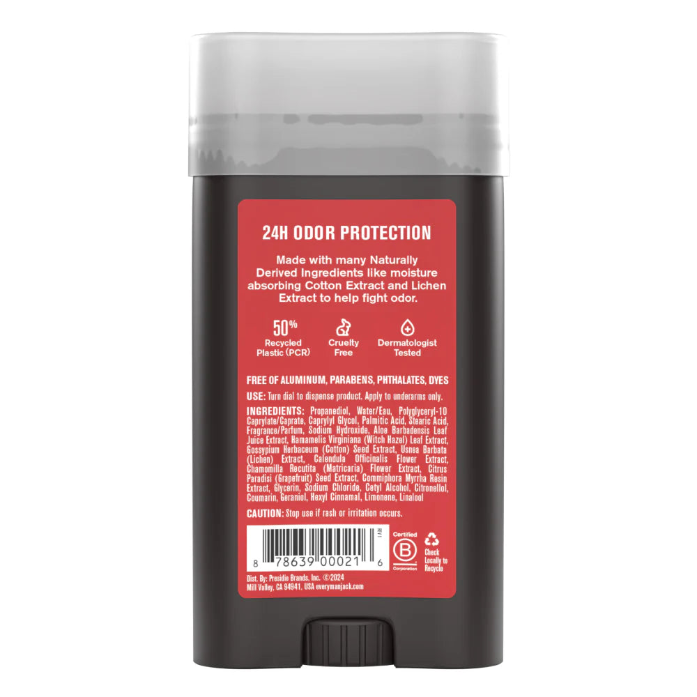 Every Man Jack Deodorant – Cedarwood - 85 g