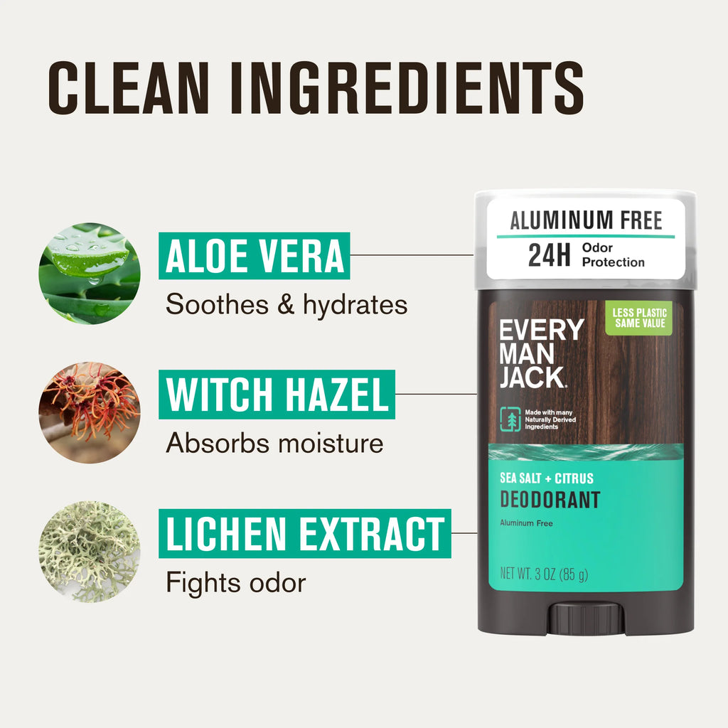 Every Man Jack Deodorant – Coconut + Vanilla - 85 g