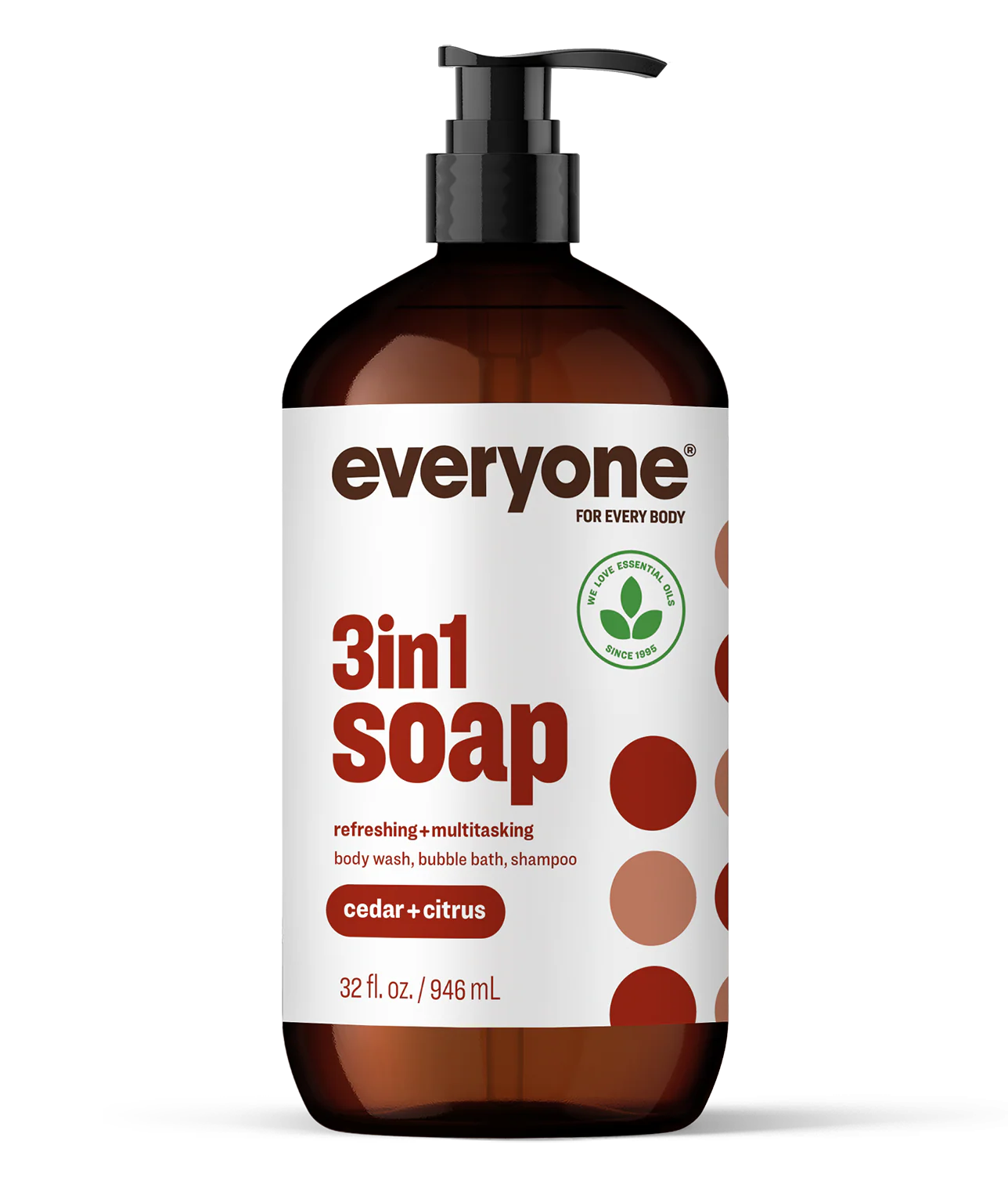 Everyone Cedar + Citrus 3-in-1 Soap – 946 mL