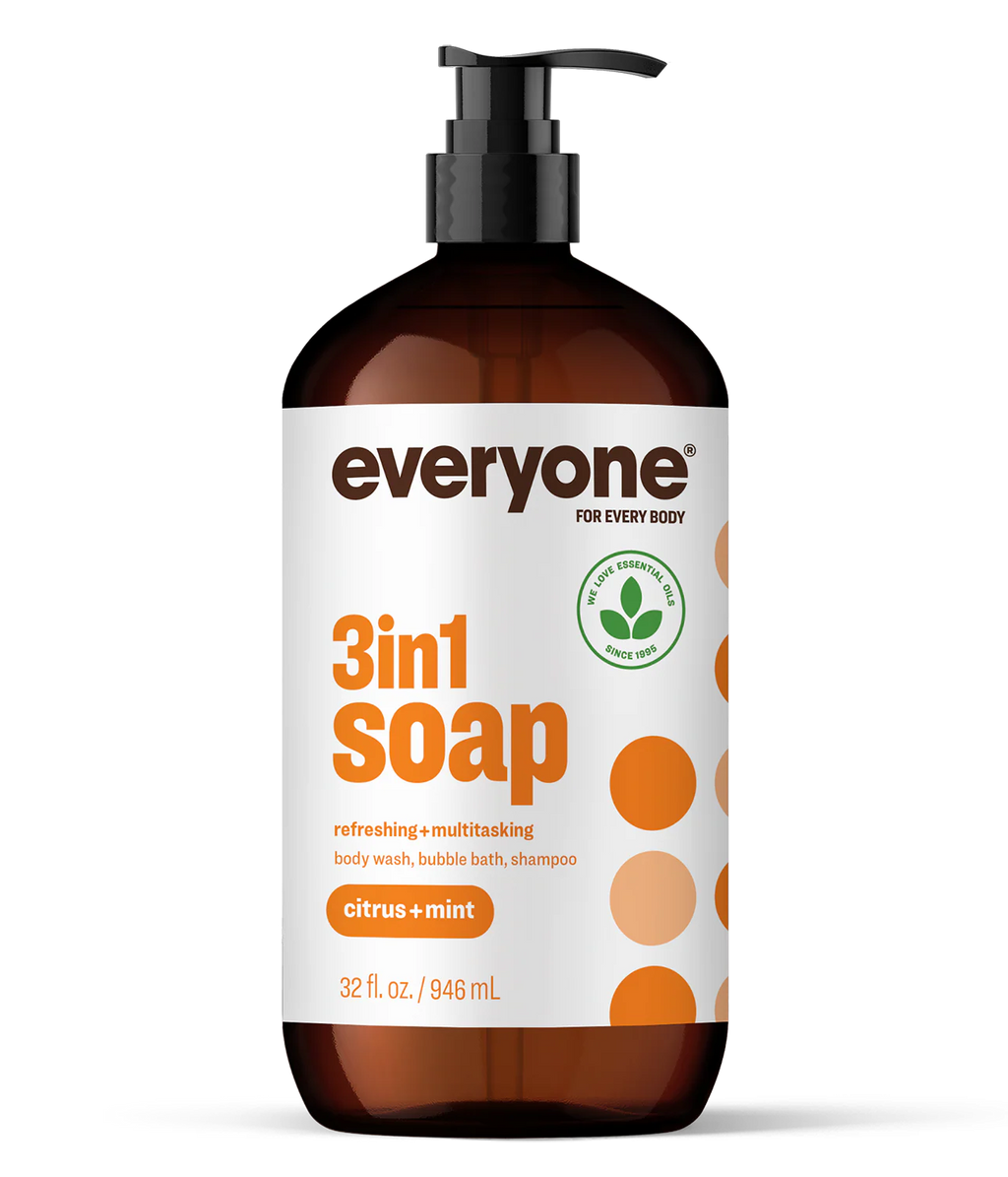 Everyone Citrus + Mint 3-in-1 Soap – 946 mL