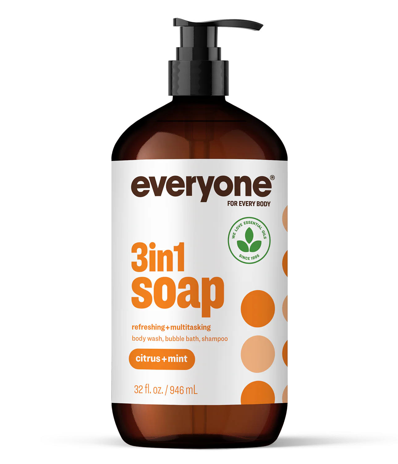 Everyone Citrus + Mint 3-in-1 Soap – 946 mL
