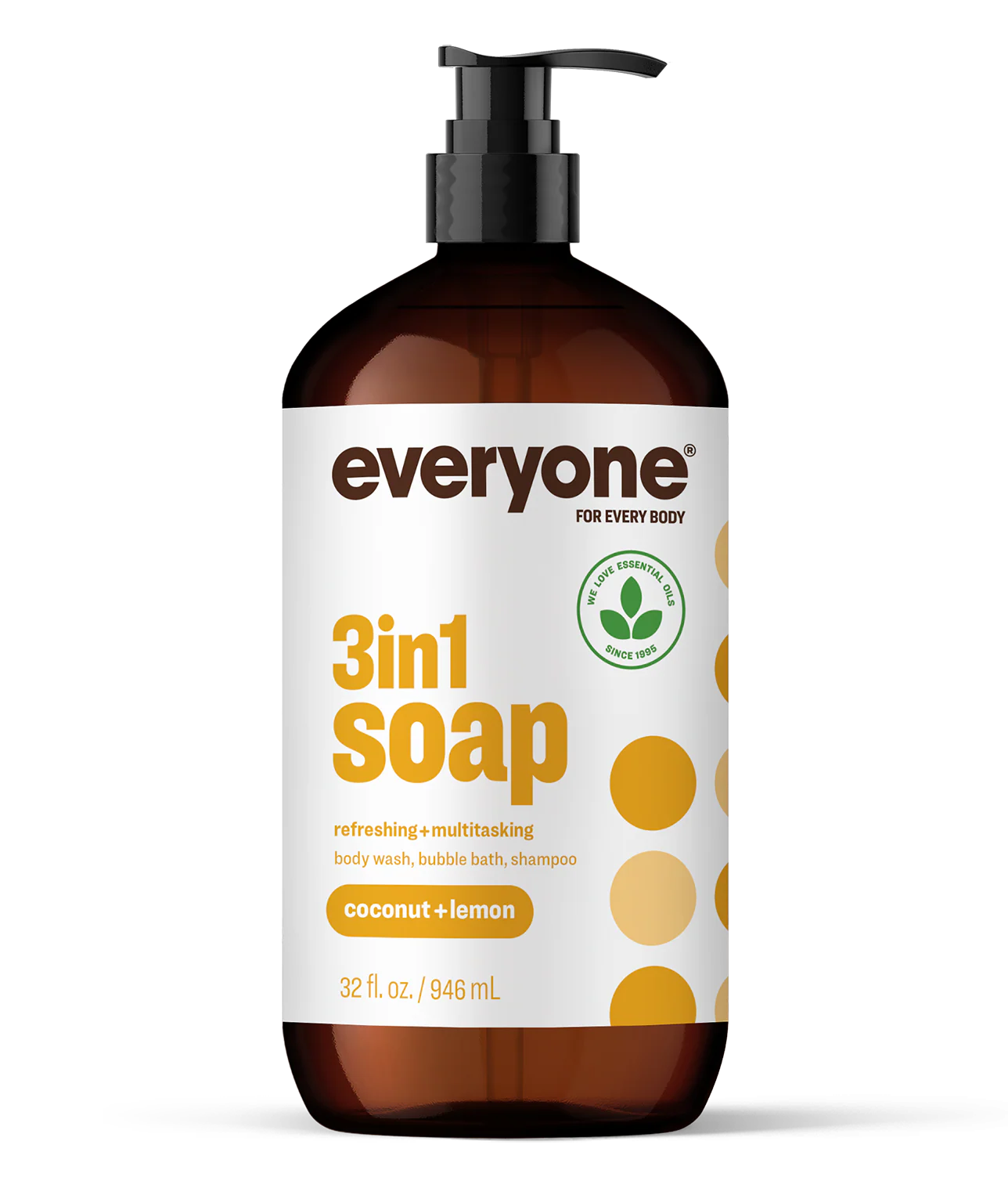 Everyone Coconut + Lemon 3-in-1 Soap – 946 mL