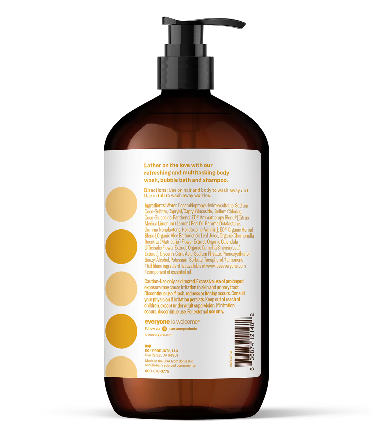 Everyone Coconut + Lemon 3-in-1 Soap – 946 mL