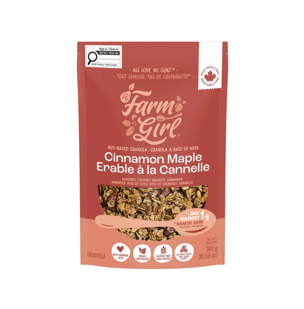 Farm Girl Cinnamon Maple Granola – 300 g