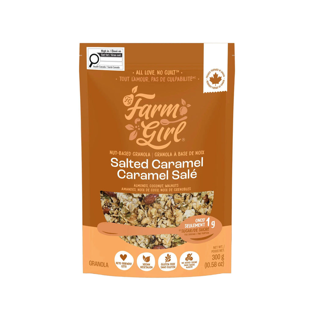 Farm Girl Salted Caramel Granola – 300 g