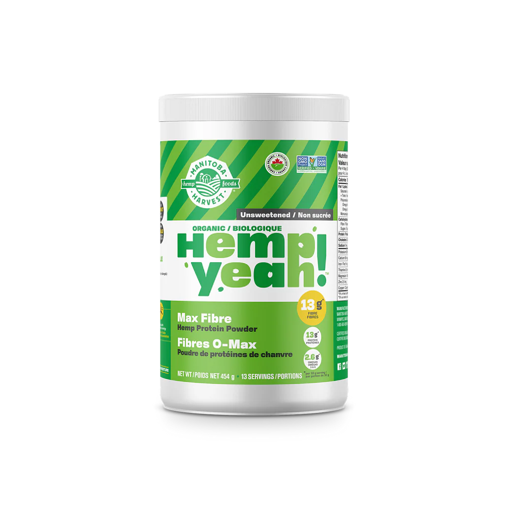 Manitoba Harvest Hemp Yeah! Max Fibre Unsweetened - 454 g