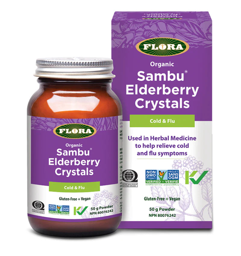 Flora Sambu Elderberry Crystals - 50 g Powder