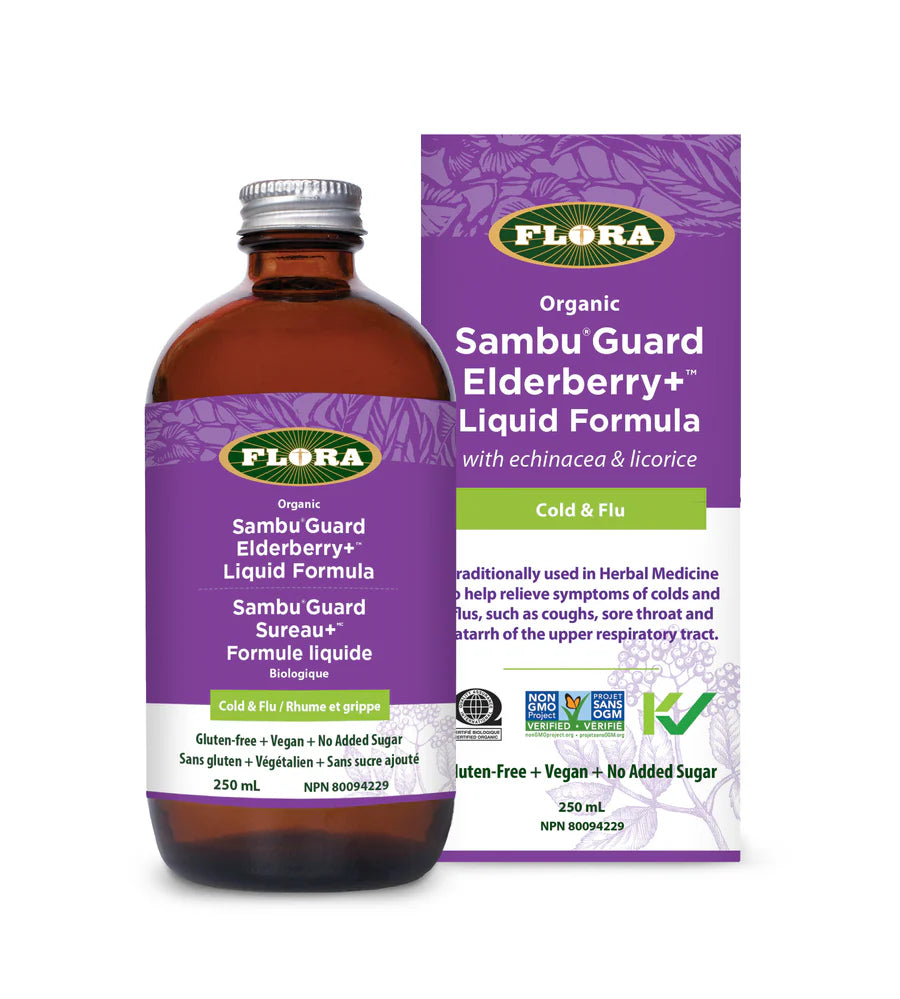 Flora Sambu Guard Elderberry Plus - 250 mL