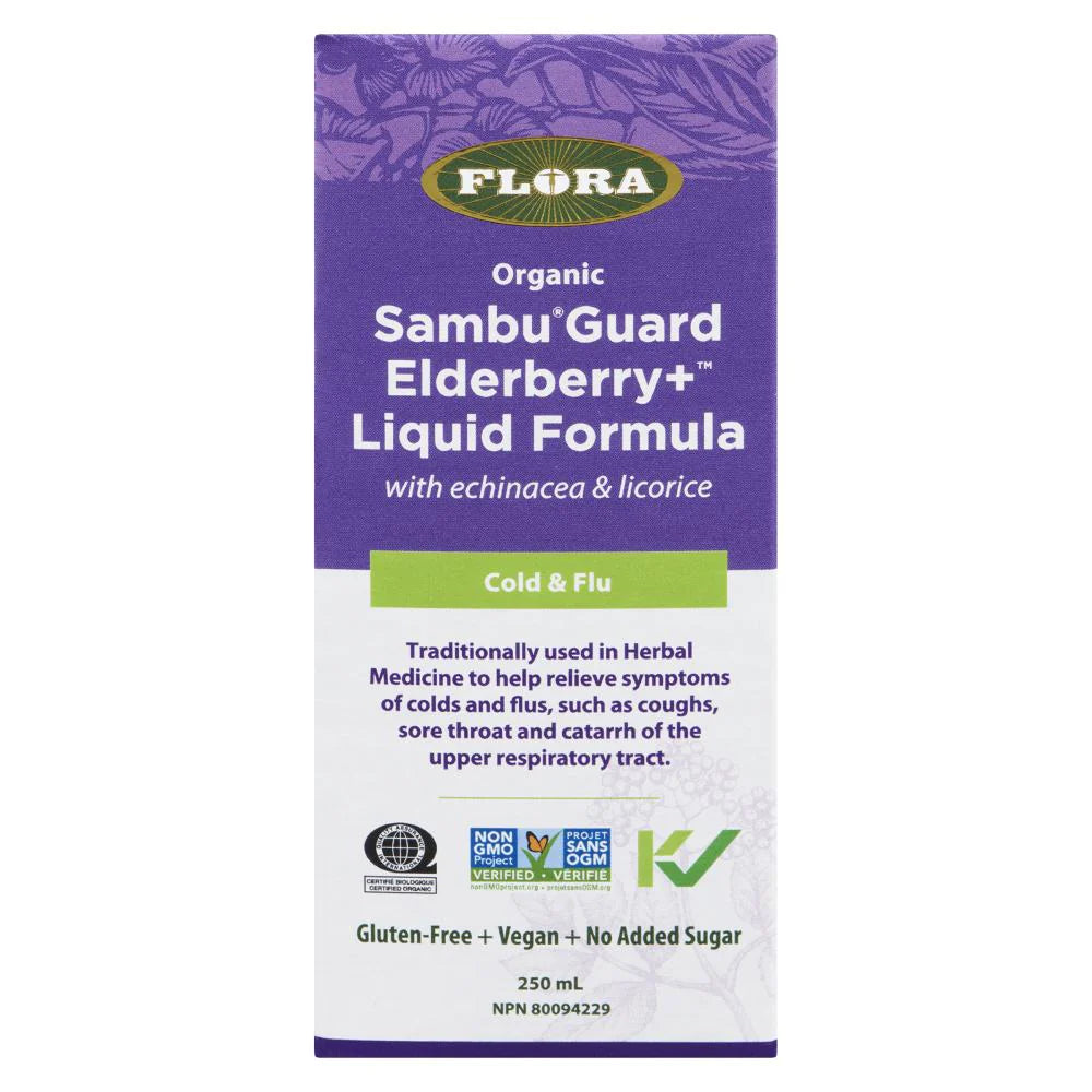 Flora Sambu Guard Elderberry Plus - 250 mL
