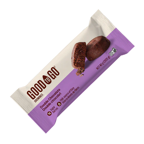 GOOD TO GO Double Chocolate Brownies – 40g