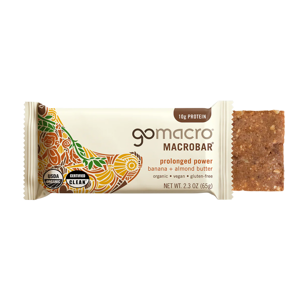 GoMacro Banana + Almond Butter MacroBar – 65g Bar