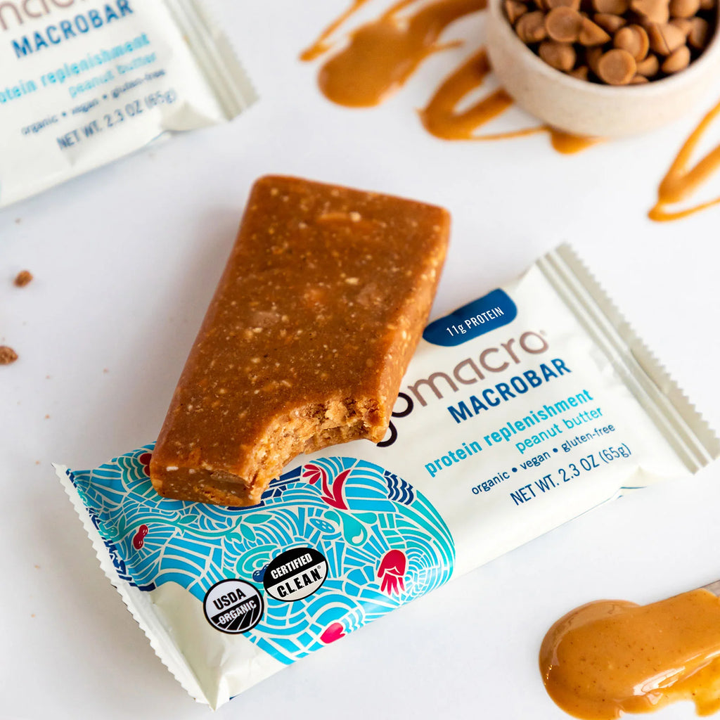 GoMacro Peanut Butter MacroBar – 65g Bar