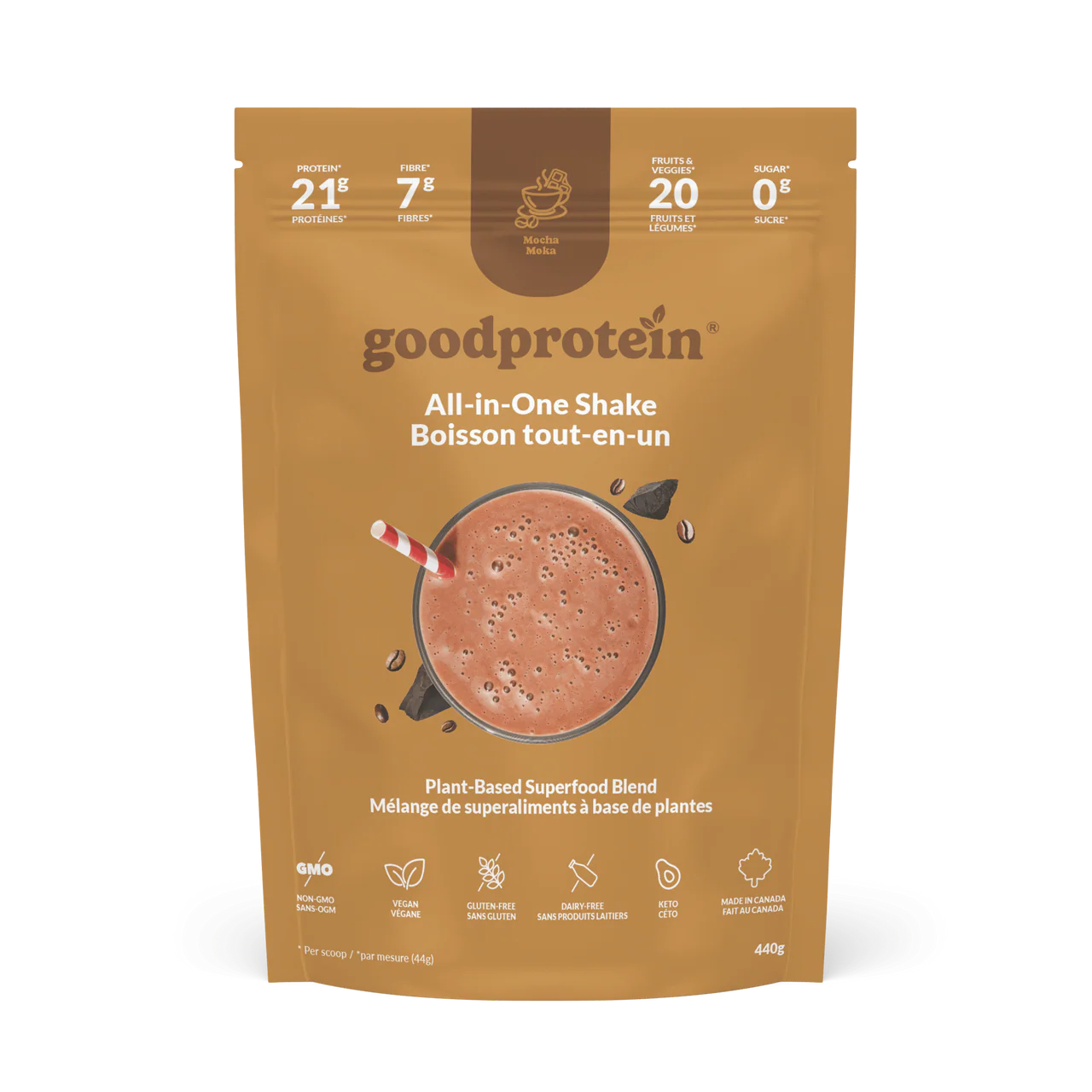Good Protein Mocha - 880 g (20 Servings)