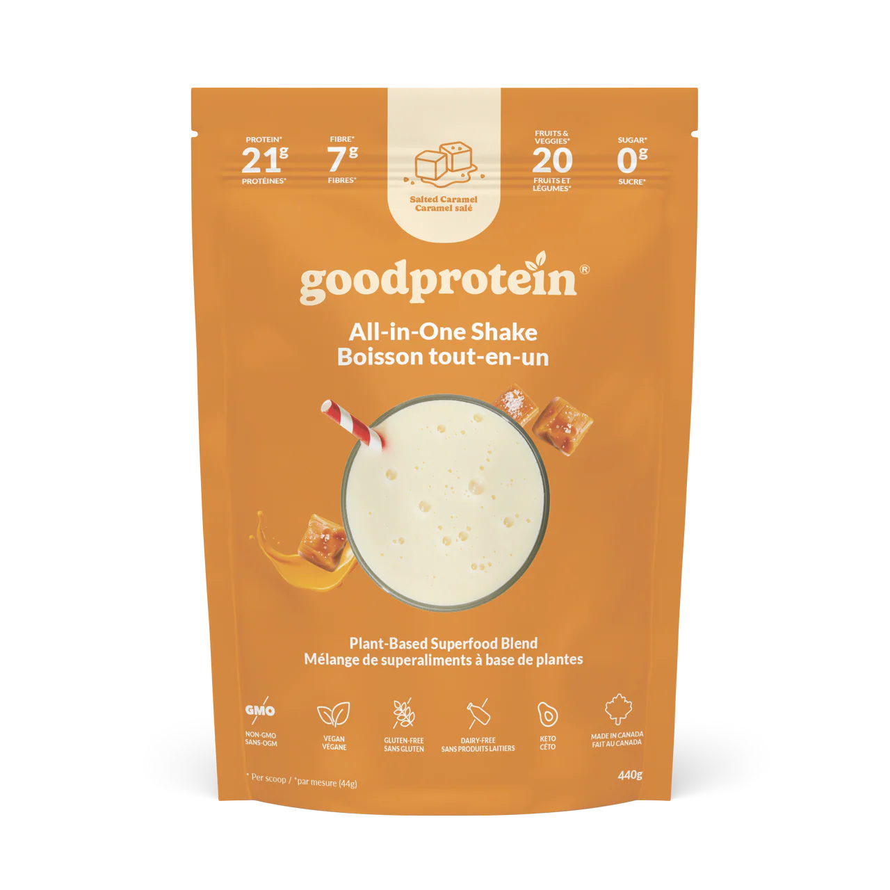 Good Protein Salted Carmel - 880 g (20 servings)