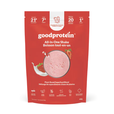 Good Protein Strawberries & Cream – 440 g (10 servings)