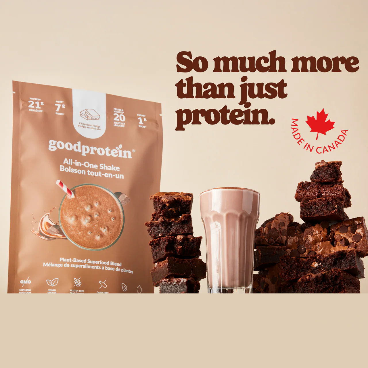 Good Protein Chocolate Fudge  - 880g (20 servings)