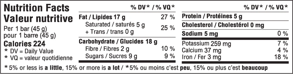 Grain Zero Chocolate & Cashew Bar – 45g