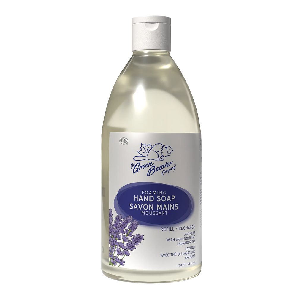 Green Beaver Foaming Hand Soap Refill – Lavender - 770 mL