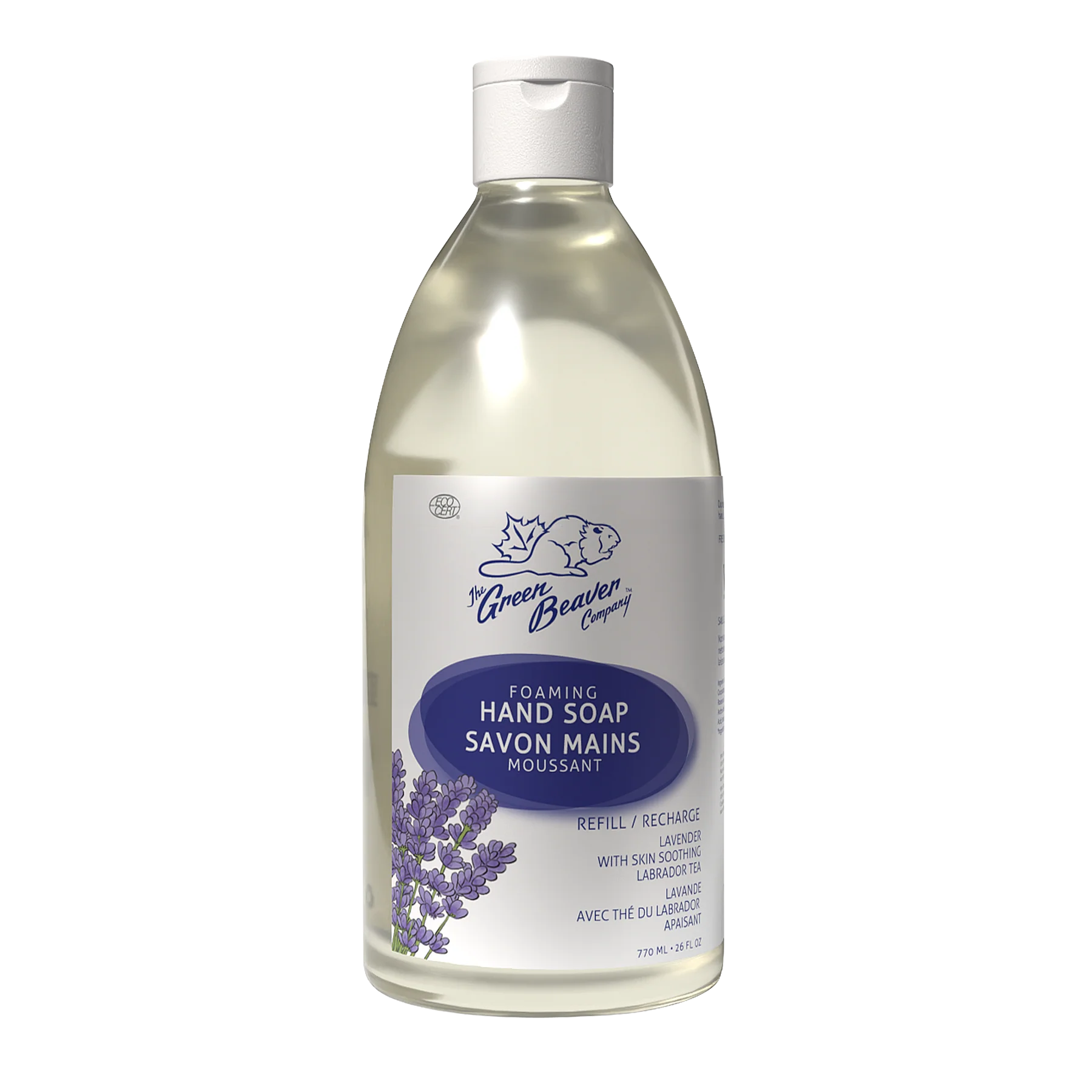 Green Beaver Foaming Hand Soap Refill – Lavender - 770 mL